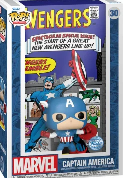 The Avengers - Captain America Issue #16 Pop! Comic Covers Vinyl Figure