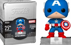 The Avengers - Captain America 25th Anniversary Pop! Classics Vinyl Figure (2023 Fall Convention Exclusive) (Popcultcha Exclusive)