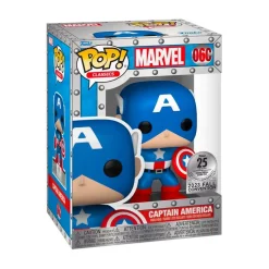 The Avengers - Captain America 25th Anniversary Pop! Classics Vinyl Figure (2023 Fall Convention Exclusive) (Popcultcha Exclusive)