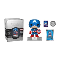 The Avengers - Captain America 25th Anniversary Pop! Classics Vinyl Figure (2023 Fall Convention Exclusive) (Popcultcha Exclusive)