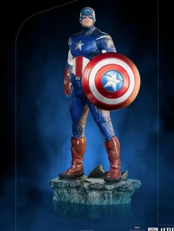 The Avengers - Captain America Battle of New York 1/10th Scale Statue
