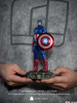 The Avengers - Captain America Battle of New York 1/10th Scale Statue