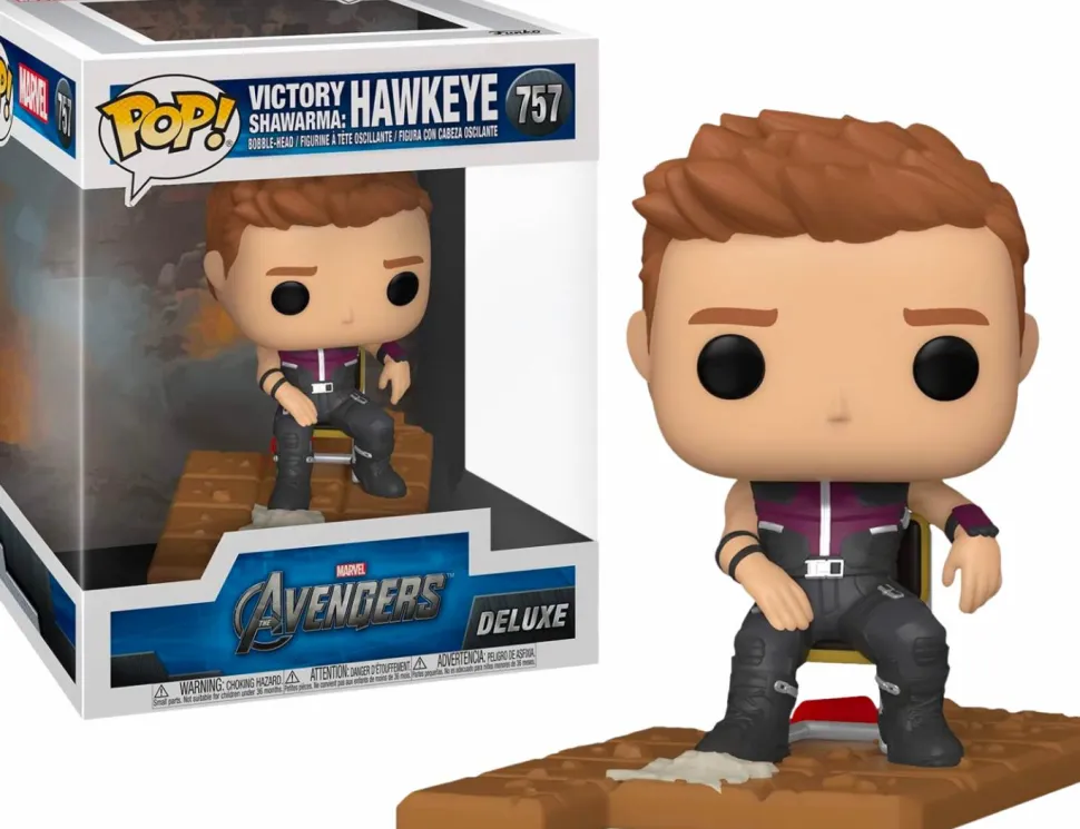 The Avengers - Hawkeye Victory Shawarma Diorama Deluxe Pop! Vinyl Figure