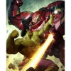 The Avengers - Hulk vs Hulkbuster Fine Art Print by Darren Tan