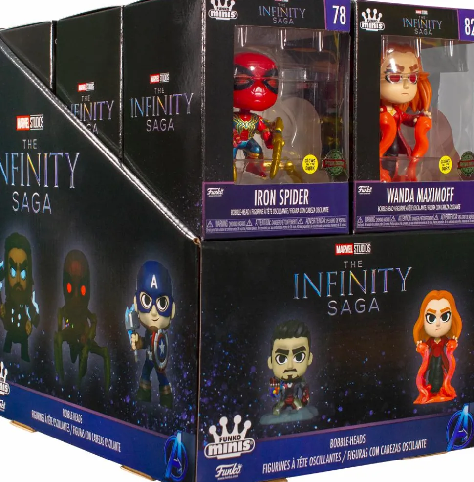 The Avengers - Infinity Saga 3” Scale Mini Vinyl Figure (Display of 12)