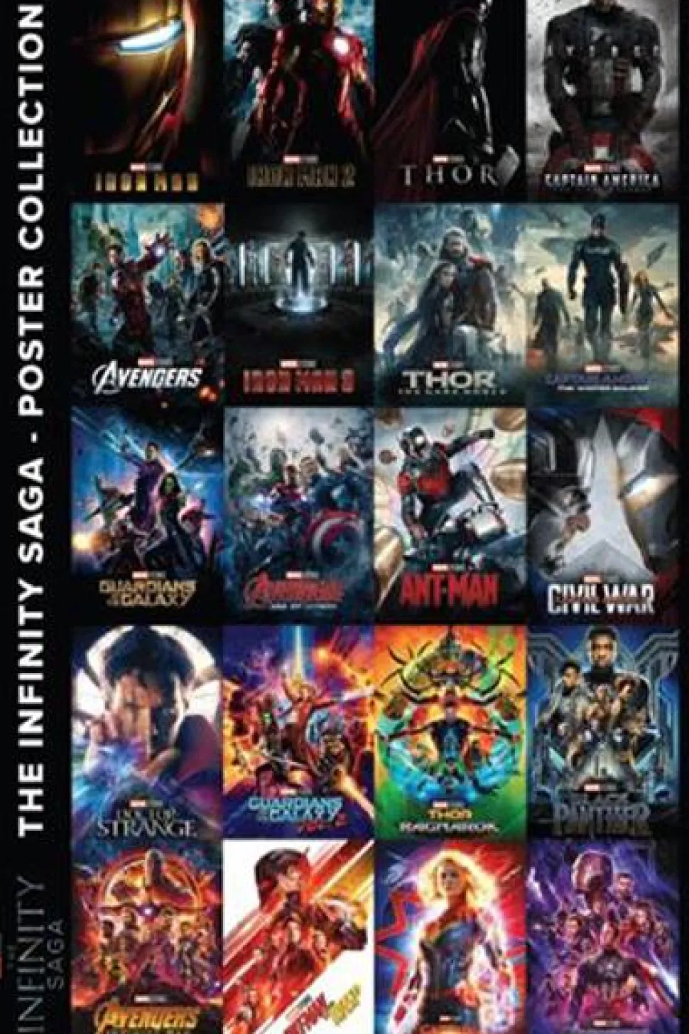 The Avengers - Infinity War Saga Poster (1169)