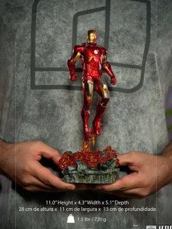 The Avengers - Iron Man Battle of New York 1/10th Scale Statue (Int Sales Only)