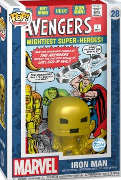 The Avengers - Iron Man Issue #1 Pop! Comic Covers Vinyl Figure