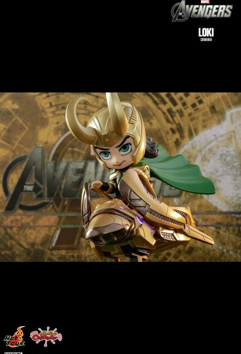 The Avengers - Loki CosRider Hot Toys Figure