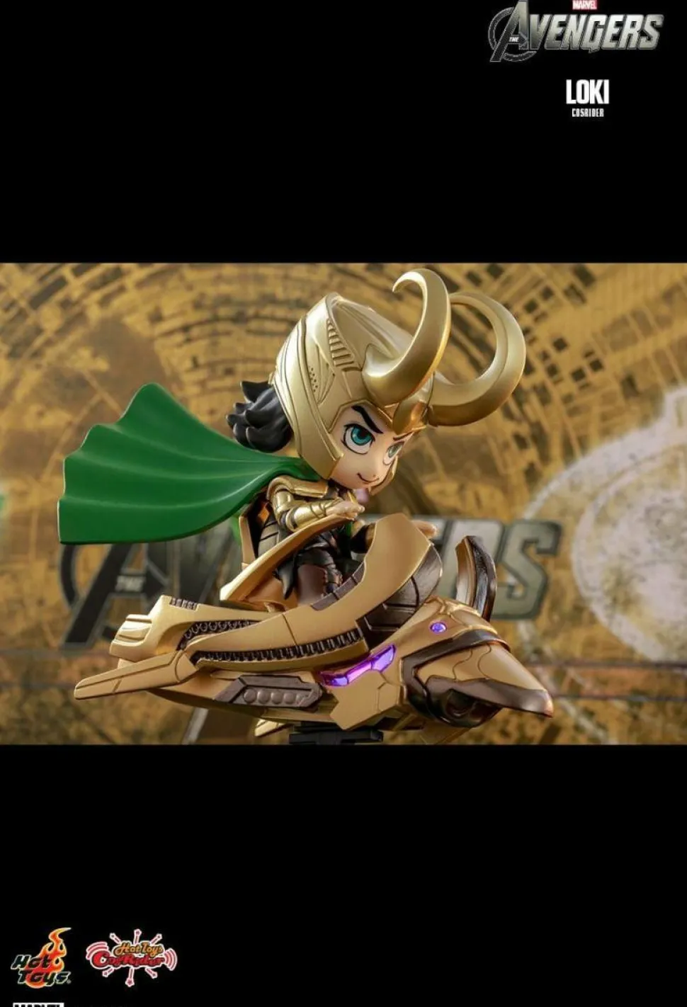 The Avengers - Loki CosRider Hot Toys Figure