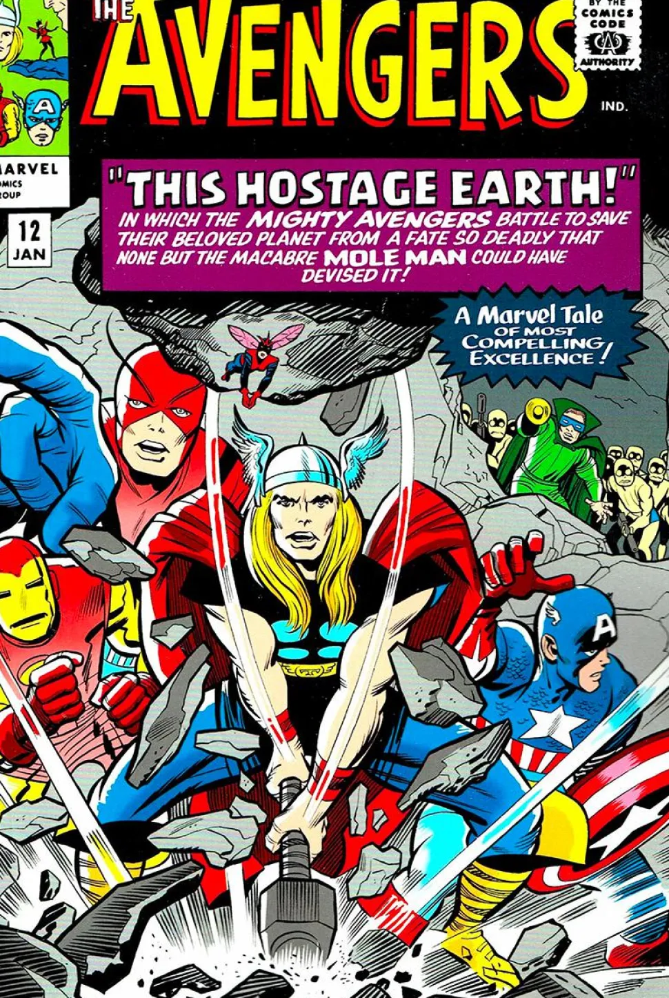 The Avengers - Mighty Marvel Masterworks Volume 02 The Old Order Changeth Paperback Book (DM Variant Cover)
