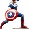 The Avengers - Sam Wilson Captain America 1/10th Scale ArtFX Statue