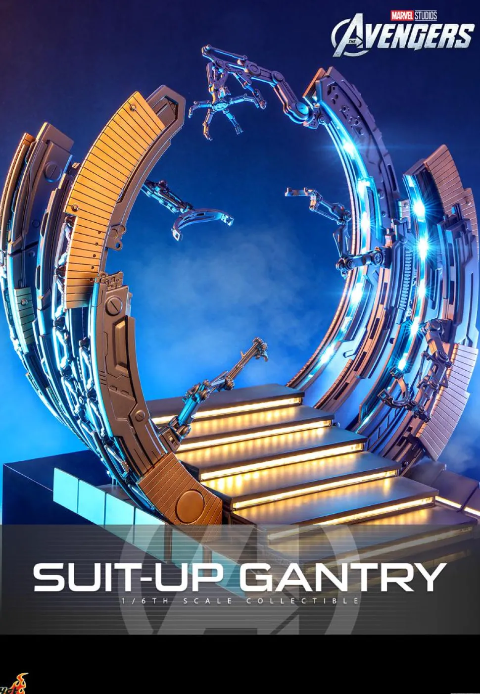 The Avengers - Suit-Up Gantry 1/6th Scale Hot Toys Statue Accessory