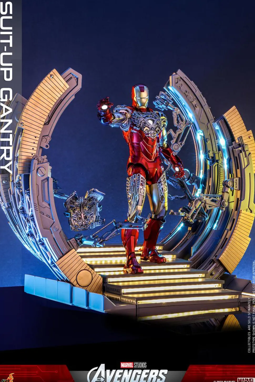 The Avengers - Suit-Up Gantry 1/6th Scale Hot Toys Statue Accessory