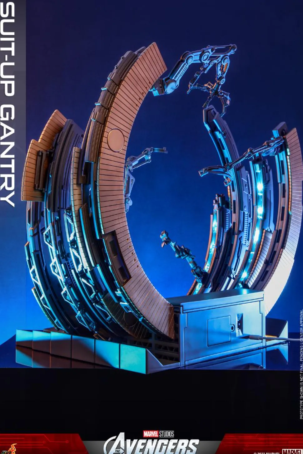 The Avengers - Suit-Up Gantry 1/6th Scale Hot Toys Statue Accessory