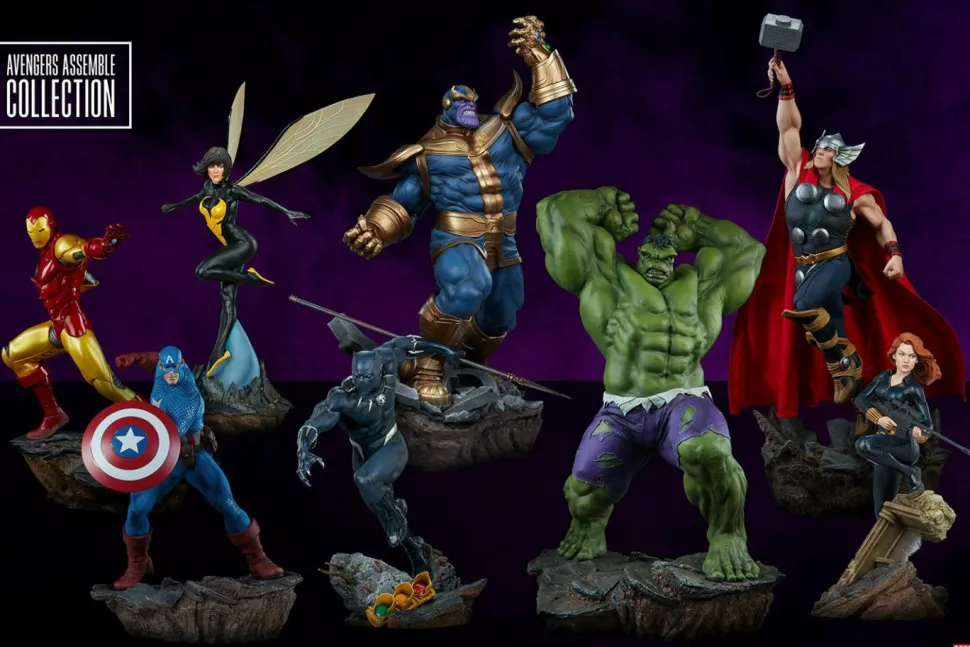The Avengers - Thanos Modern Version Avengers Assemble 23” Statue