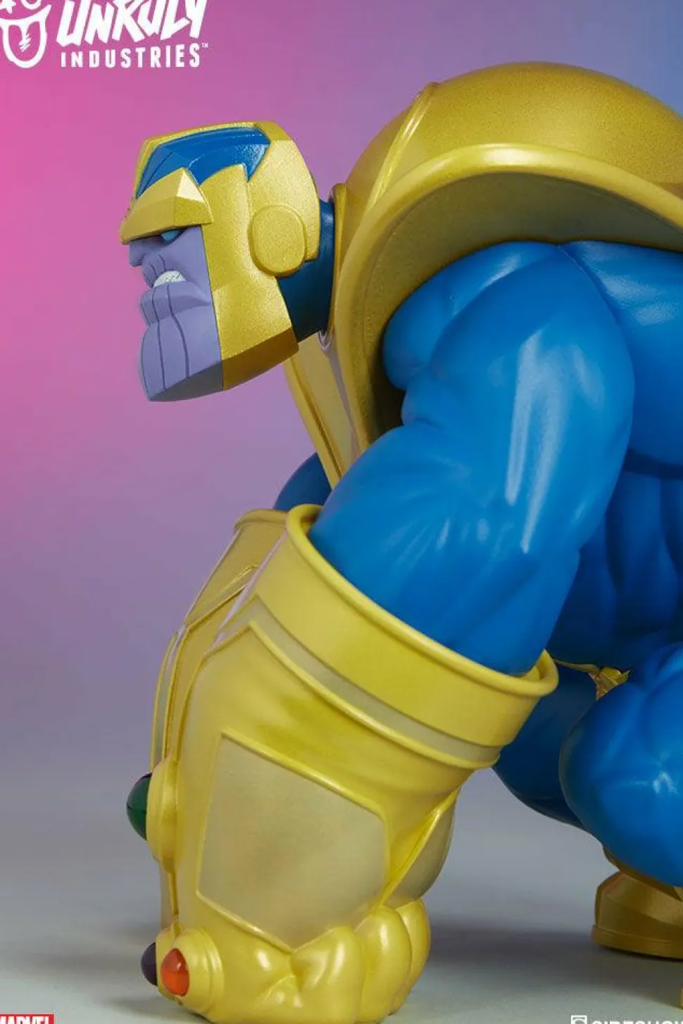 The Avengers - Thanos The Mad Titan 7” Vinyl Figure by Joe DellaGatta