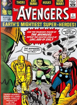 The Avengers - The Avengers 1963-1965 Marvel Comics Library Hardcover Book