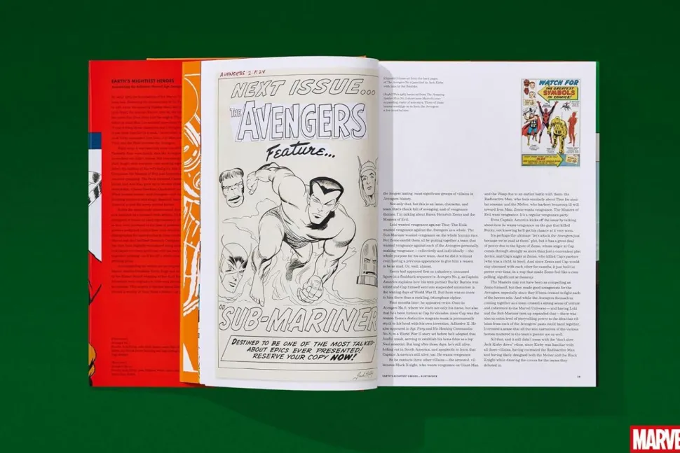 The Avengers - The Avengers 1963-1965 Marvel Comics Library Hardcover Book