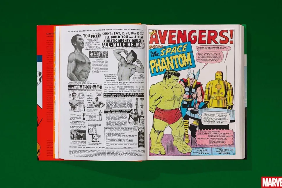 The Avengers - The Avengers 1963-1965 Marvel Comics Library Hardcover Book