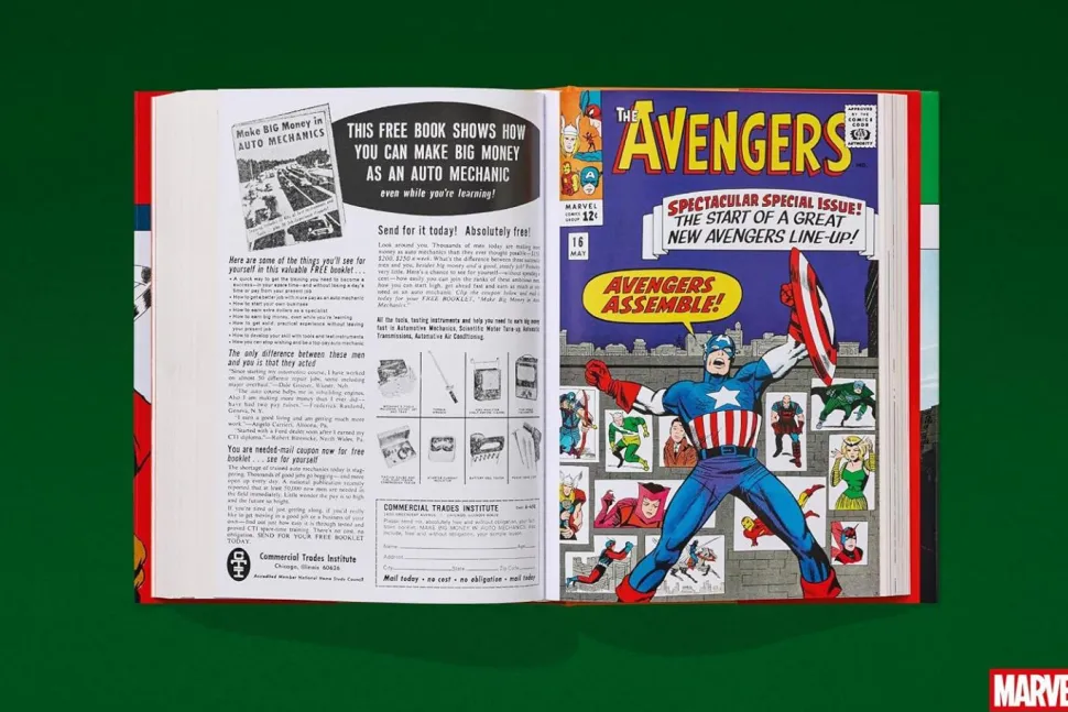 The Avengers - The Avengers 1963-1965 Marvel Comics Library Hardcover Book