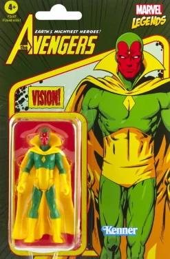 The Avengers - Vision Marvel Legends Retro Kenner 3.75” Action Figure