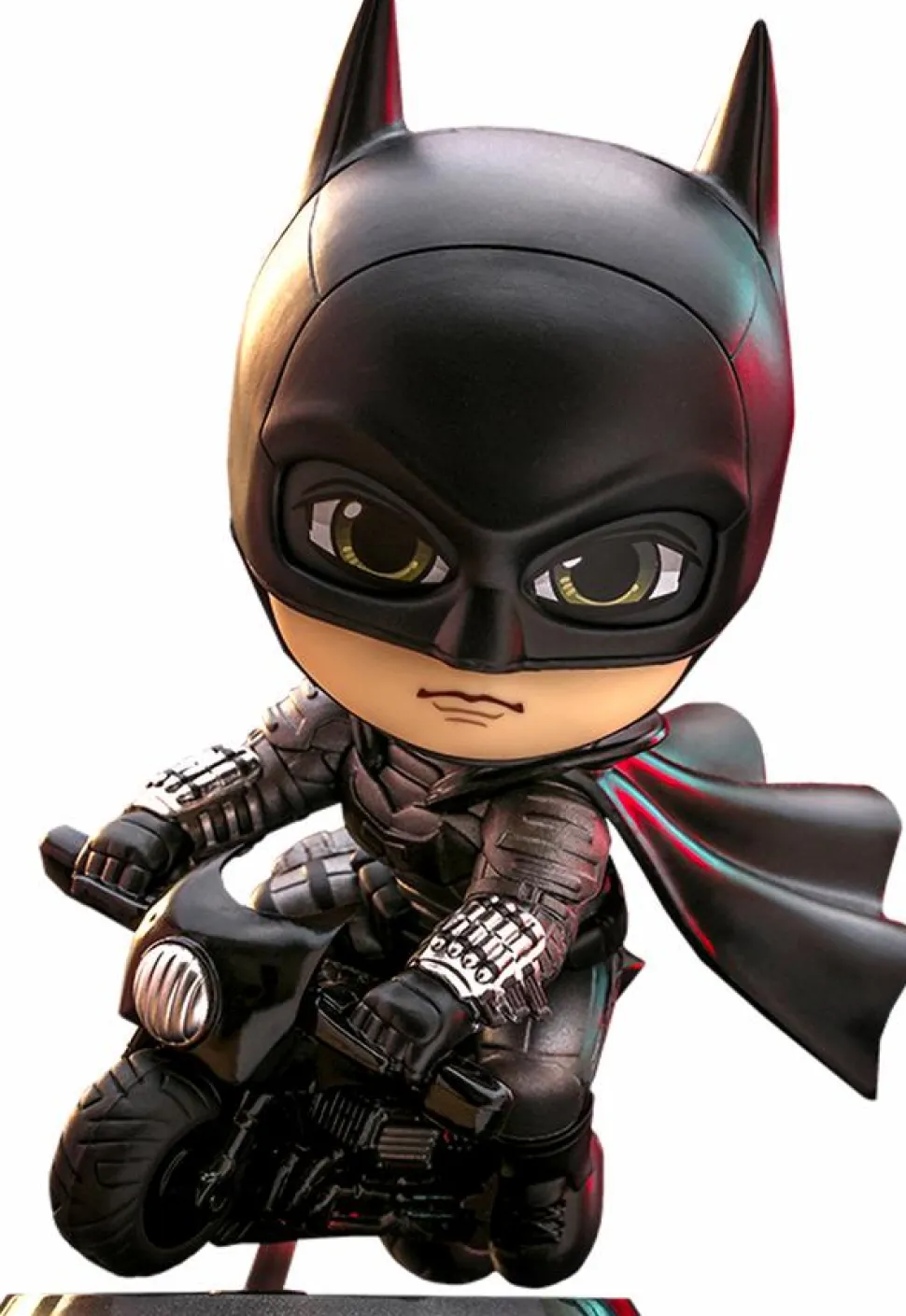 The Batman (2022) - Batman and Batcycle Cosbaby (S) Hot Toys Figure Set