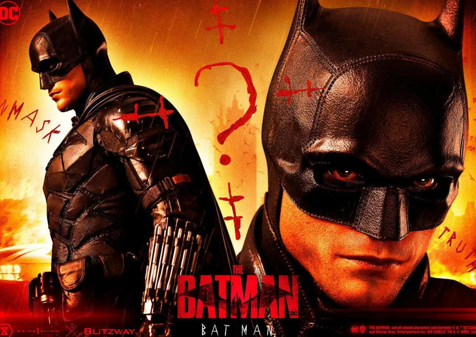 The Batman (2022) - Batman (Bonus Version) 1/3 Scale Statue