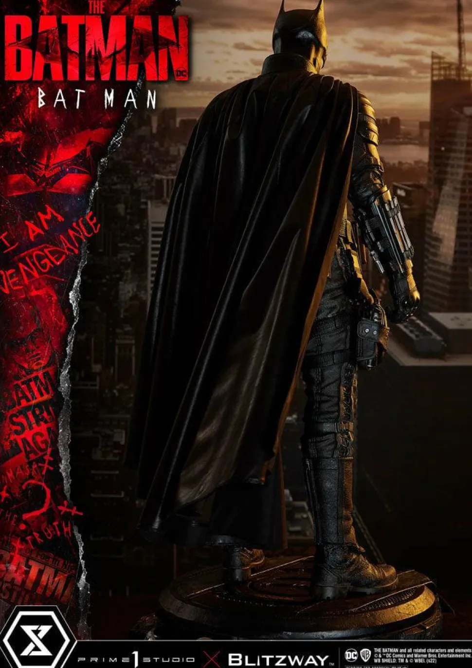 The Batman (2022) - Batman (Bonus Version) 1/3 Scale Statue
