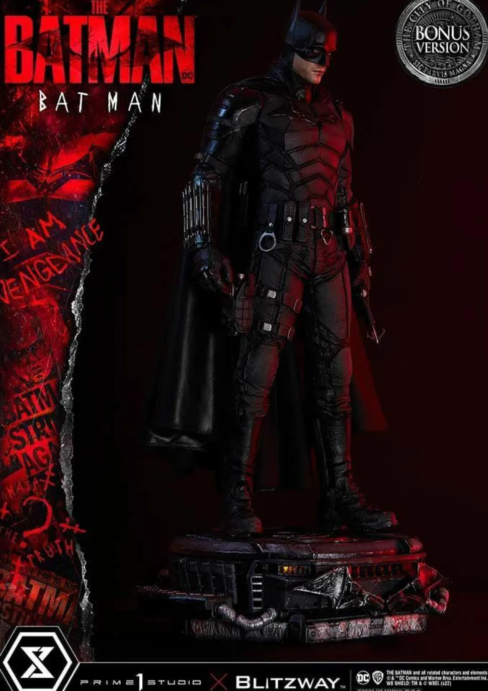 The Batman (2022) - Batman (Bonus Version) 1/3 Scale Statue