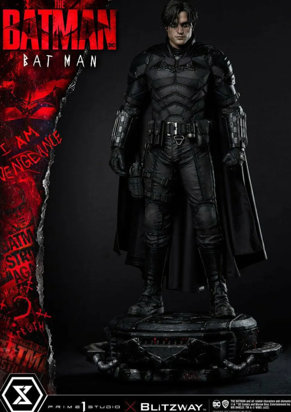 The Batman (2022) - Batman (Bonus Version) 1/3 Scale Statue