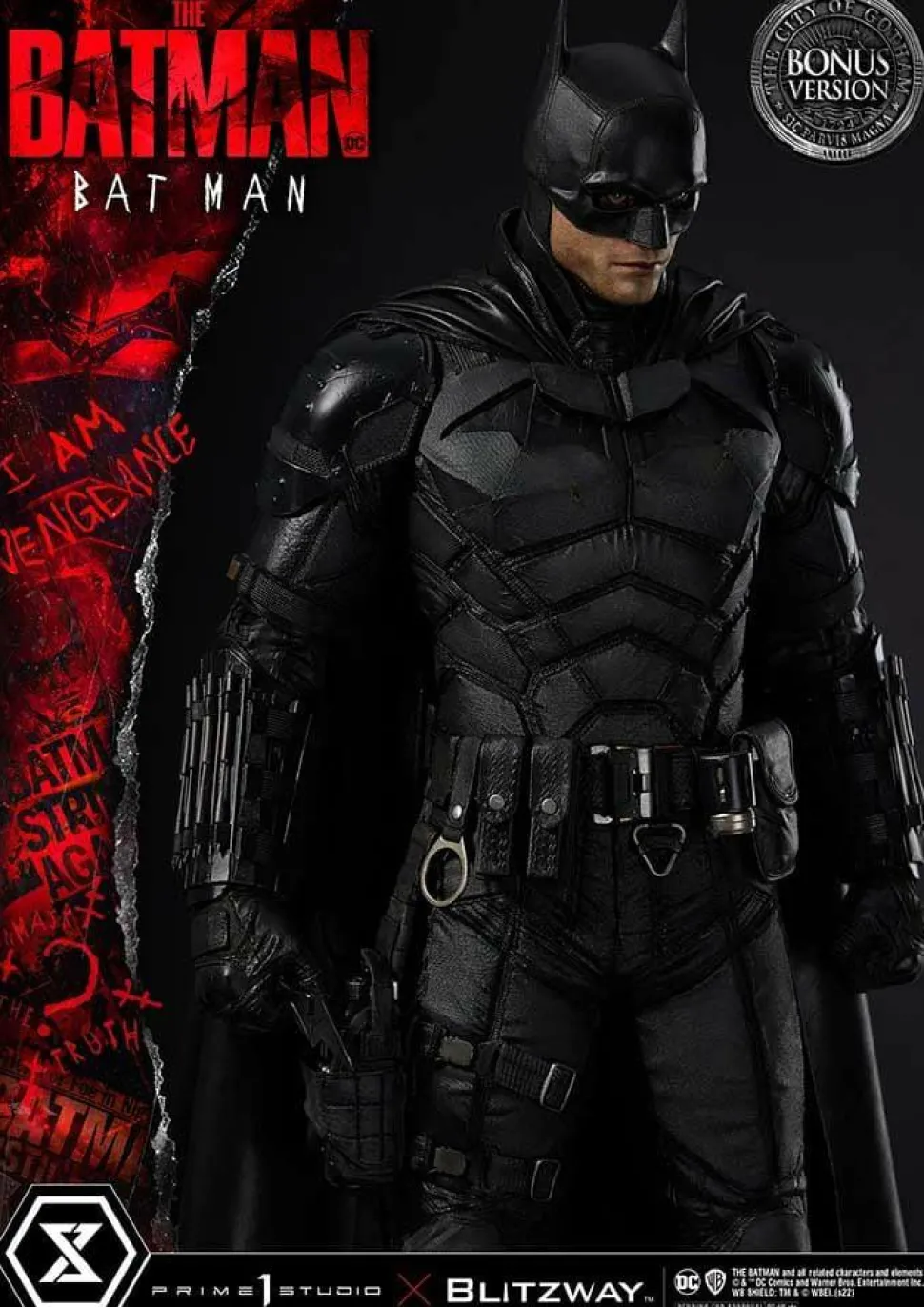 The Batman (2022) - Batman (Bonus Version) 1/3 Scale Statue