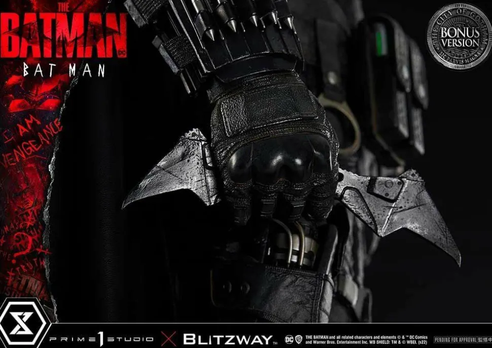 The Batman (2022) - Batman (Bonus Version) 1/3 Scale Statue