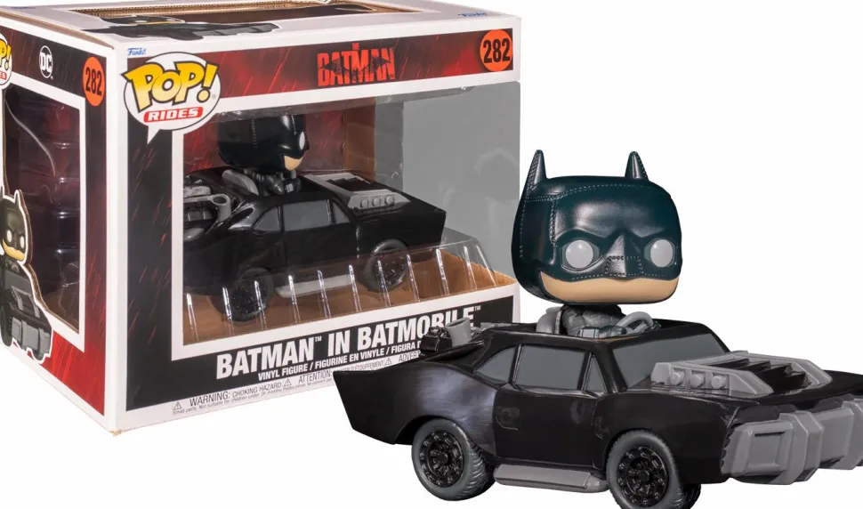 The Batman (2022) - Batman with Batmobile Pop! Rides Vinyl Figure