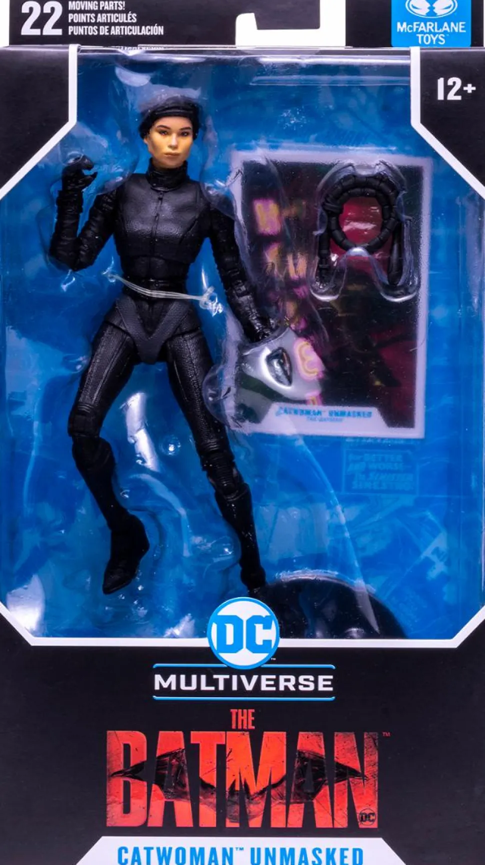 The Batman (2022) - Selina Kyle Catwoman (Unmasked) DC Multiverse 7” Scale Action Figure