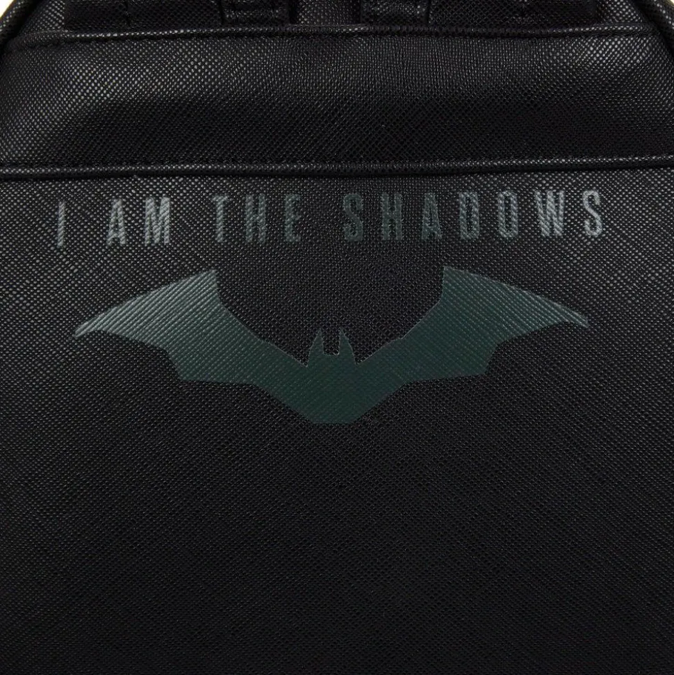 The Batman (2022) - The Batman Cosplay 10” Faux Leather Mini Backpack