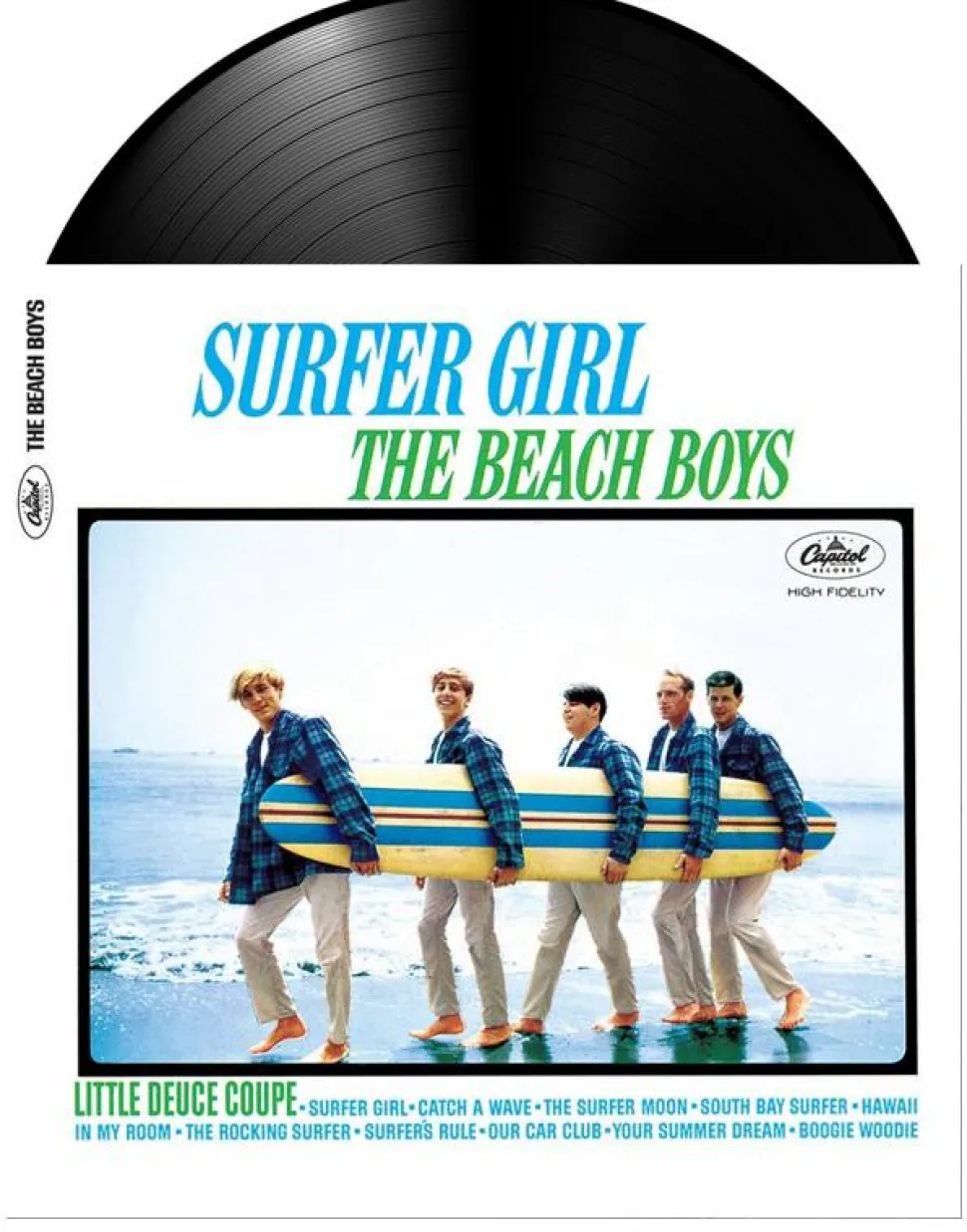 The Beach Boys - Surfer Girl LP Vinyl Record