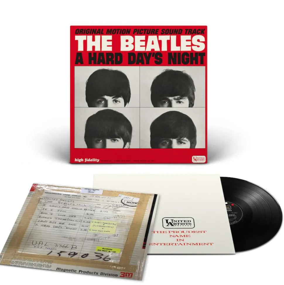 The Beatles - A Hard Days Night (US Album) LP Vinyl Record (2024 Mono Reissue)