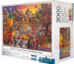 The Beatles - Magical Mystery Tour of 100 Beatles Songs 3000pc Puzzle
