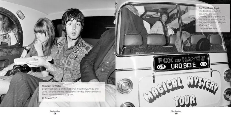 The Beatles - The Beatles in Pictures Hardcover Book