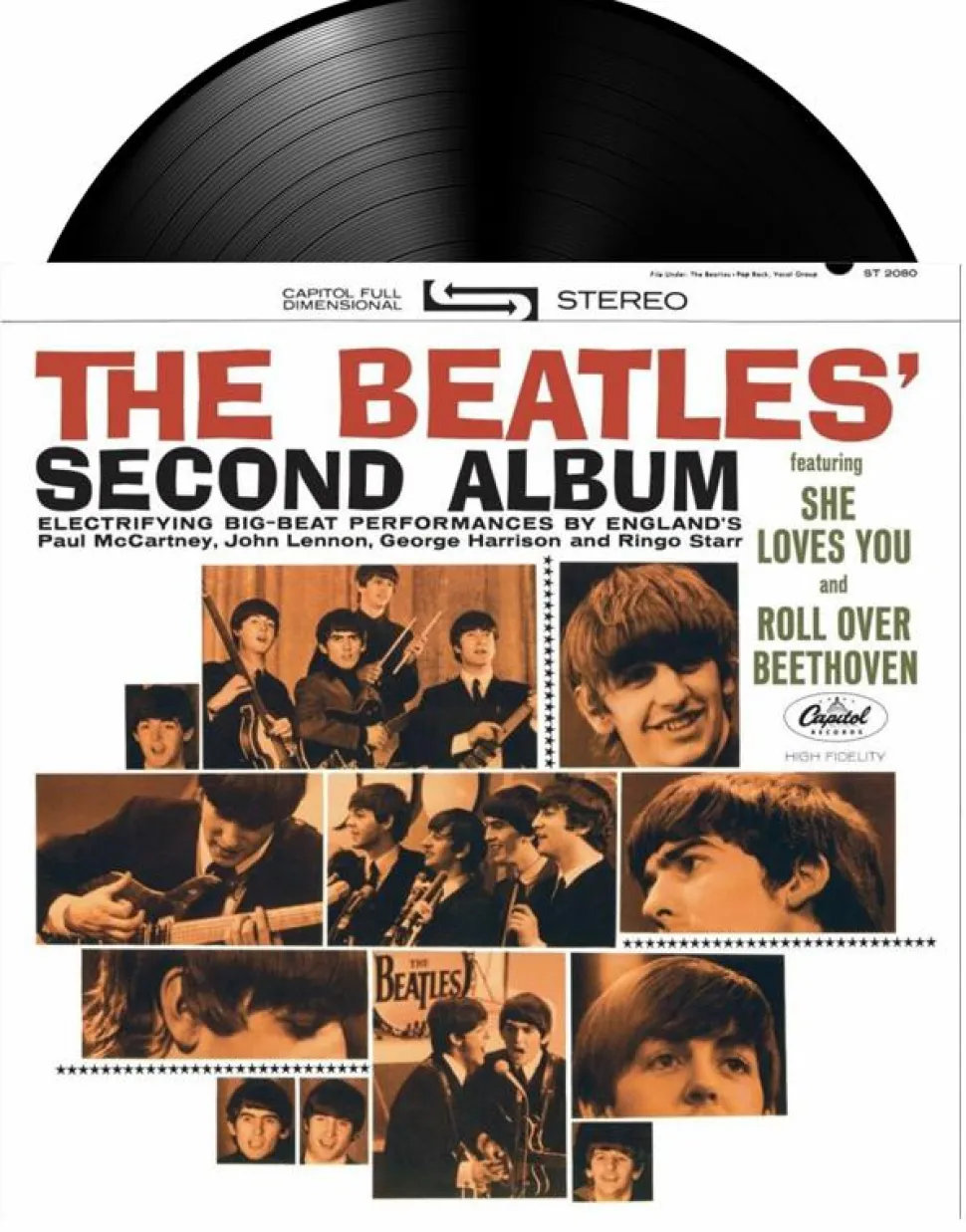The Beatles - The Beatles’ Second Album (US Album) LP Vinyl Record (2024 Mono Reissue)