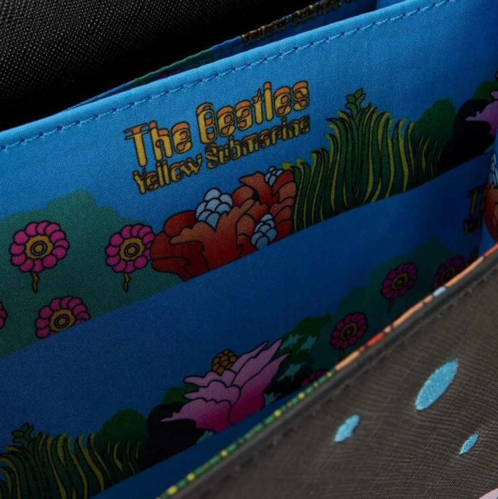 The Beatles - Yellow Submarine 7" Faux Leather Crossbody Bag