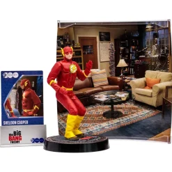 The Big Bang Theory - Sheldon Cooper as the Flash WB100 Movie Maniacs 6