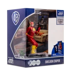 The Big Bang Theory - Sheldon Cooper as the Flash WB100 Movie Maniacs 6