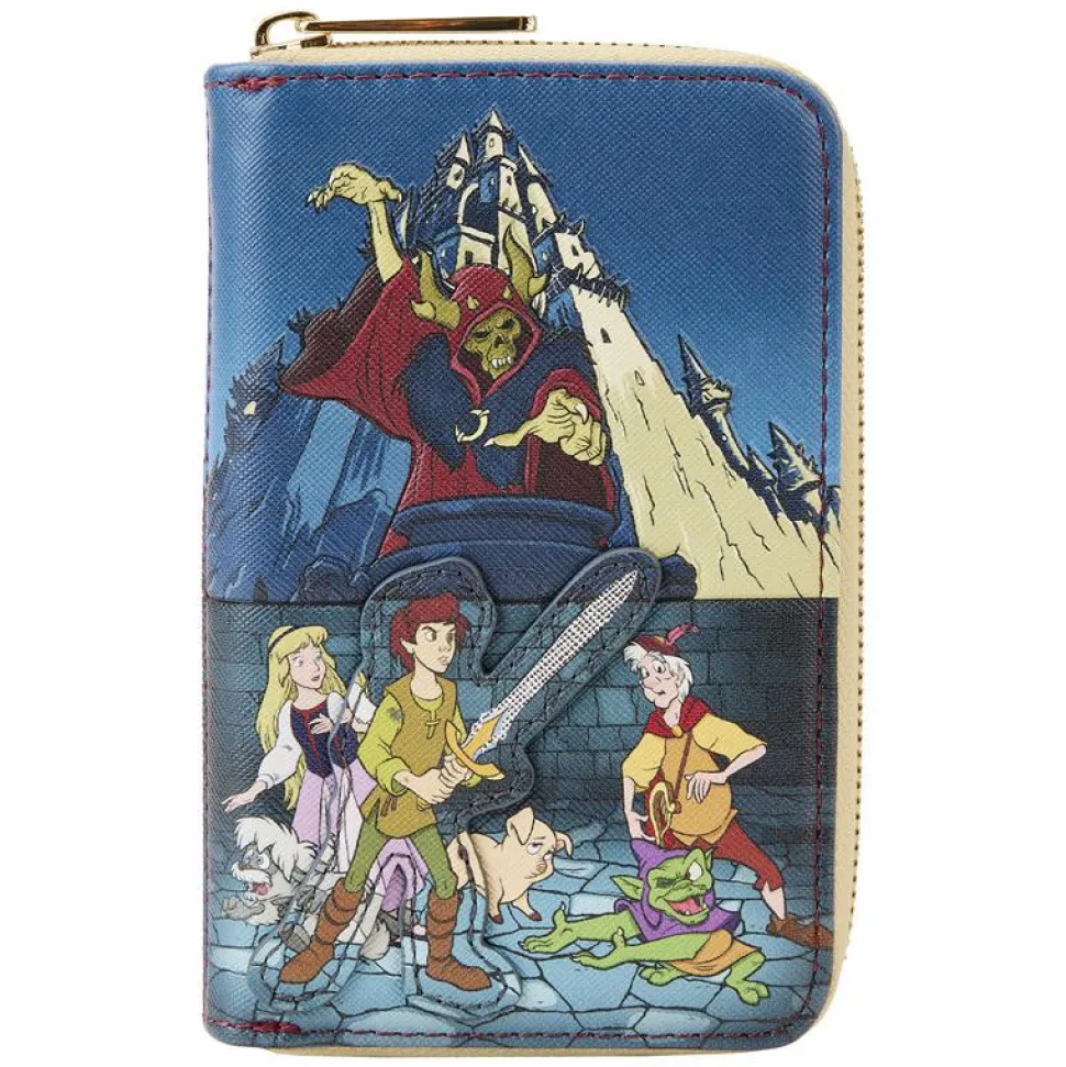 The Black Cauldron - Black Cauldron 4” Faux Leather Flap Wallet