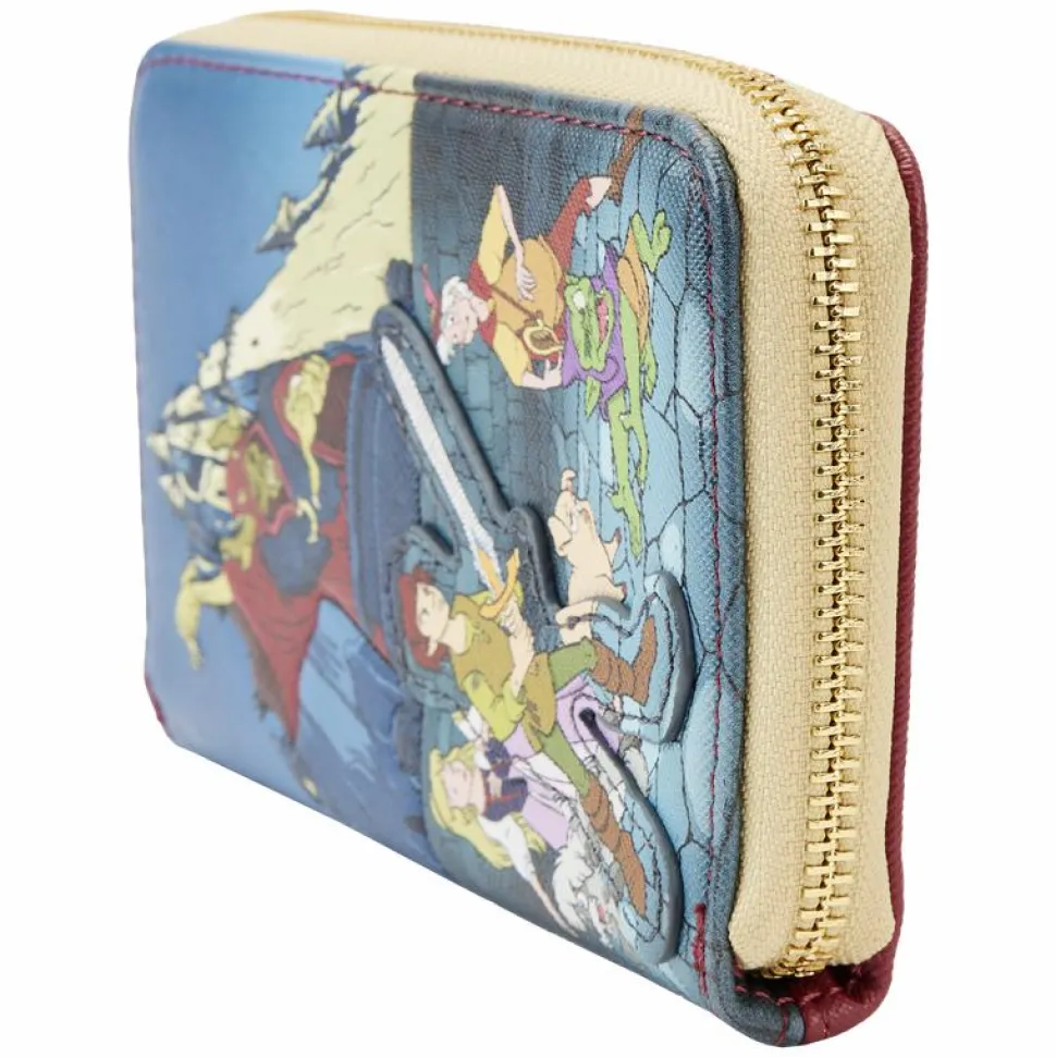 The Black Cauldron - Black Cauldron 4” Faux Leather Flap Wallet
