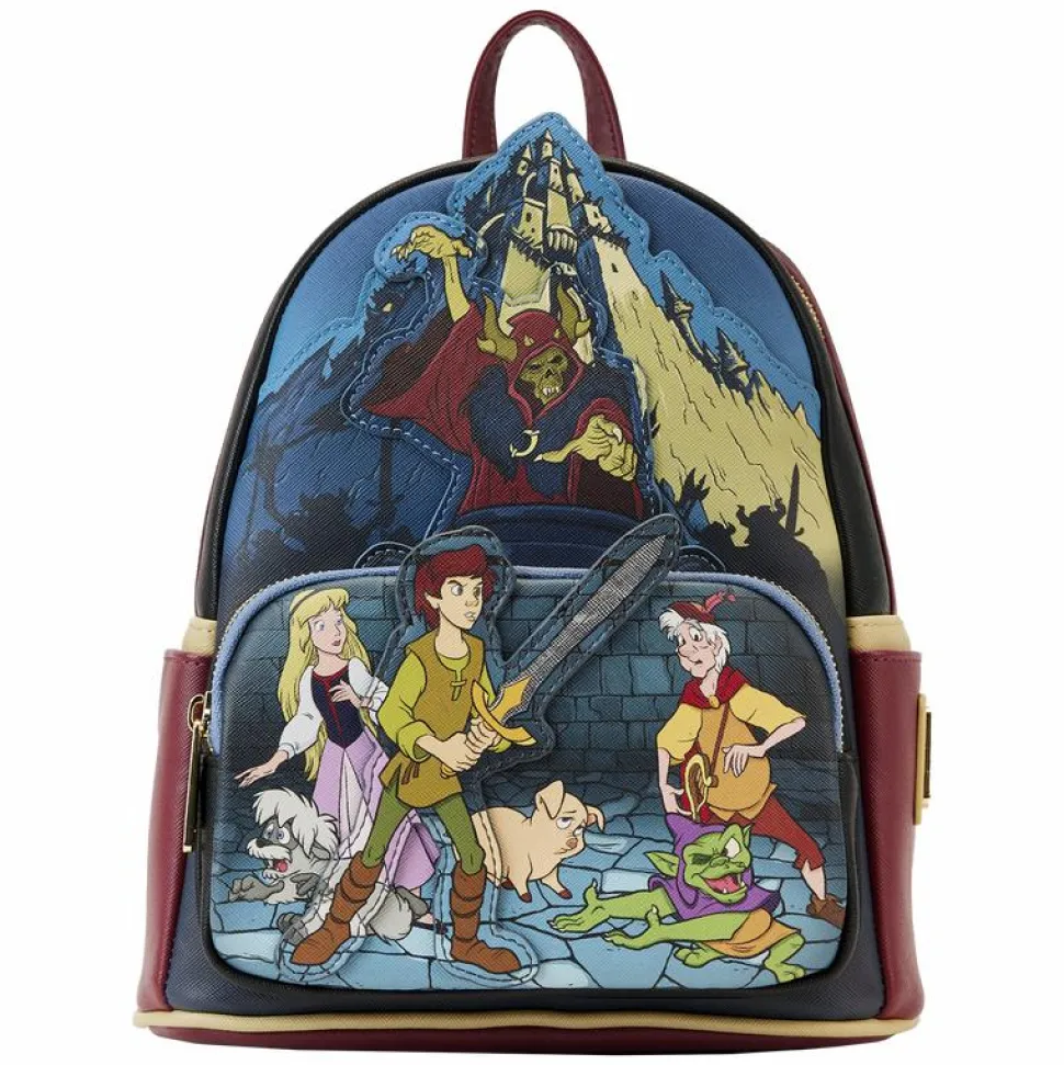 The Black Cauldron - Black Cauldron 10” Faux Leather Mini Backpack