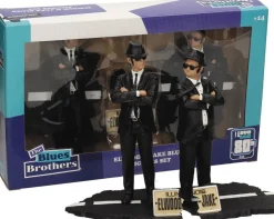 The Blues Brothers - Jake & Elwood 7” PVC Statue 2-Pack