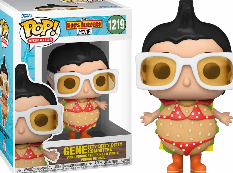 The Bob's Burgers Movie (2022) - Belcher Family Pop! Vinyl Figure Bundle (Set of 5)