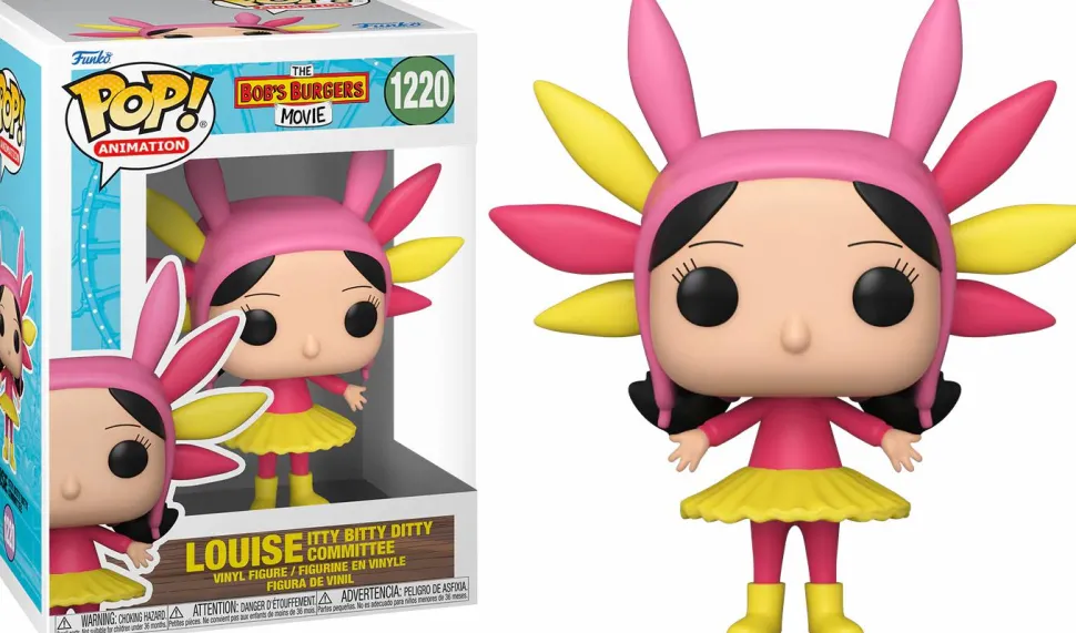 The Bob's Burgers Movie (2022) - Belcher Family Pop! Vinyl Figure Bundle (Set of 5)